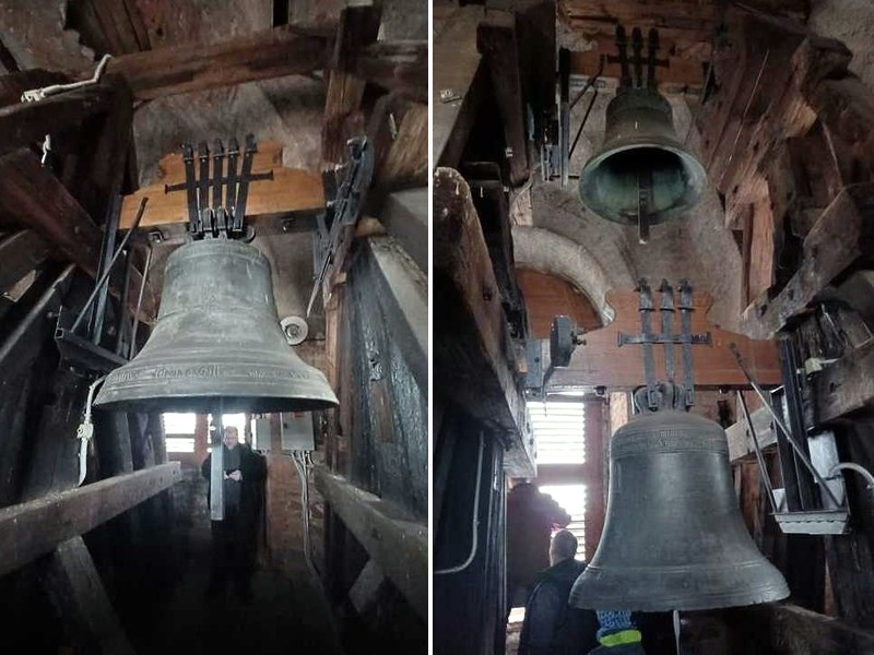 zvony na Bílé věži v Klatovech